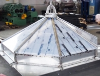 Cupola per tetto, copertura in carpenteria